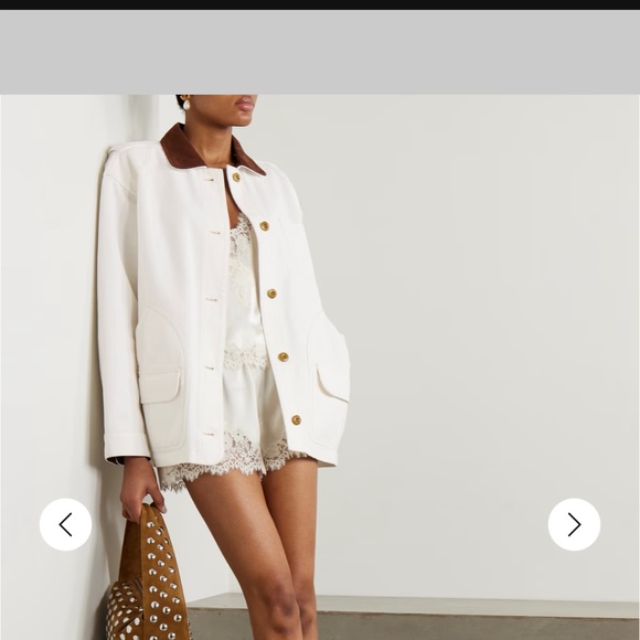 Doen Pascual Jacket/barn jacket/Womens Large white/Salt - Picture 4 of 9